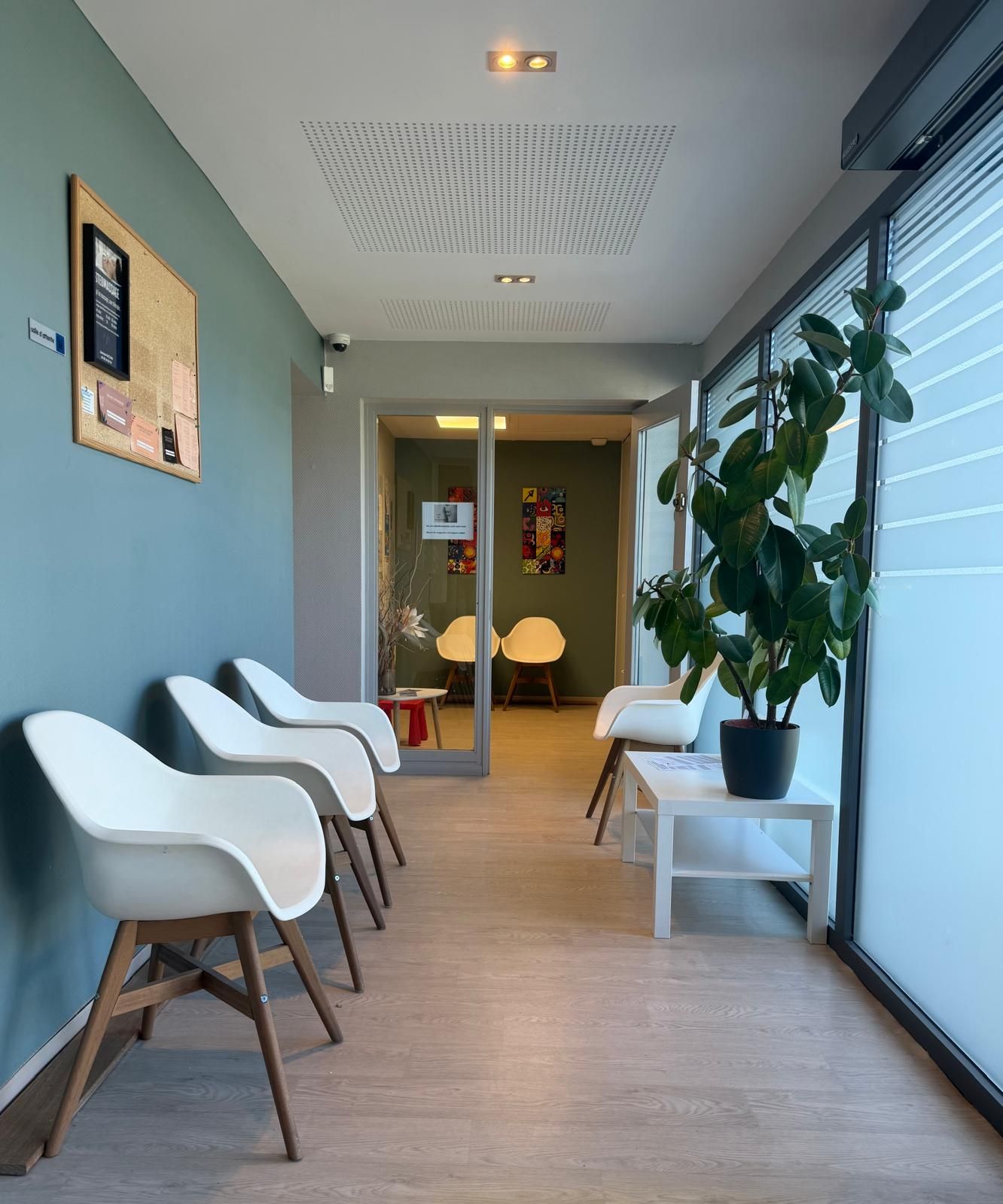 Salle d’attente du cabinet